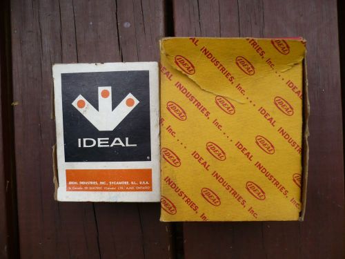 2 Boxes of Vintage IDEAL Wire Connectors Nuts