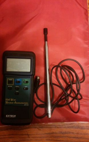 Extech hotwire thermo-anometer 407123 for sale