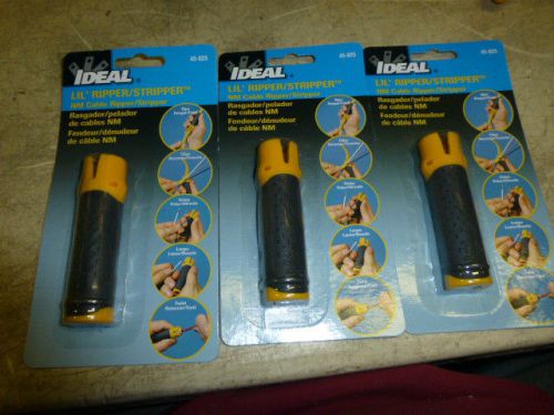 3 IDEAL 45-025 LIL&#039; RIPPER STRIPPER  NM CABLE  NEW IN PKG  NO RESERVE