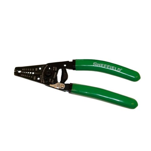 New SheffieldA® 58554 7&#039;&#039; Wire Stripper and Cutter Strips 10-20 AWG Wire