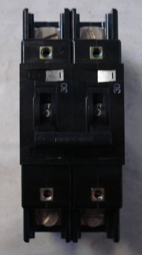Airpax iehr11-26268-11-v circuit breaker,2-pole,30a,250v,50/60hz,rail mounted for sale