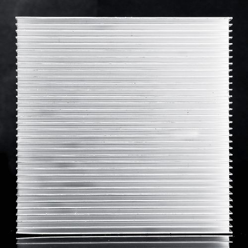 High Quality Aluminum Heat Sink for LED Power IC Transistor New 90x90x15mm