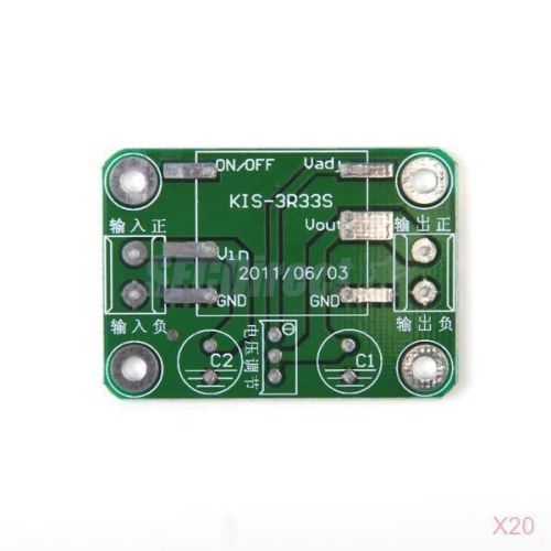 20x 22v 3a constant current blank pcb board for kis-3r33s module car led lamp for sale