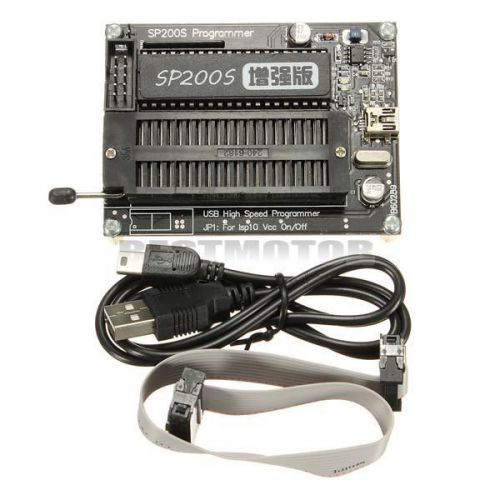 SP200S USB PIC Programmer With USB 10 Line Ribbon Cable For ATMEL MICRO EEPROM