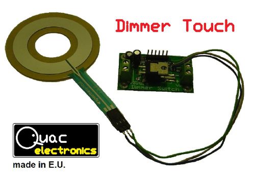 QUAC - LED DIMMER TOUCH,  240W, 5 TO 48V DC - 5A