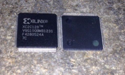 Xc2c128-7vqg100c flash pld, 7.5 ns, pqfp100 (100 per) for sale