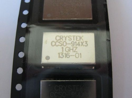 1pc Crystek CCSO-914X3-1000 Ultra-Low Phase Noise 1GHz SAW Clock Oscillator