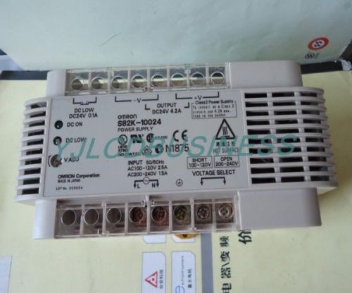 New Omron S82K-10024 Power Supply 24VDC 4.2A 90 days warranty