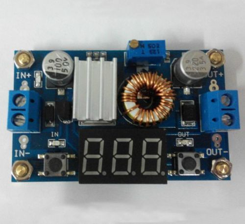 5A DC-DC Step-down Module + A Voltmeter Efficiency With Free Pillars Better US