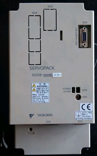 Yaskawa servopack SGDB-20VD (SCMH)