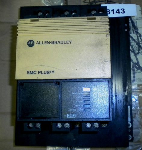 (8143) allen bradley motor controller 480 vac 150-a35nbdb pump control for sale