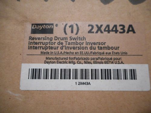 Dayton    (1)   2x443A    Reversing Drum Switch