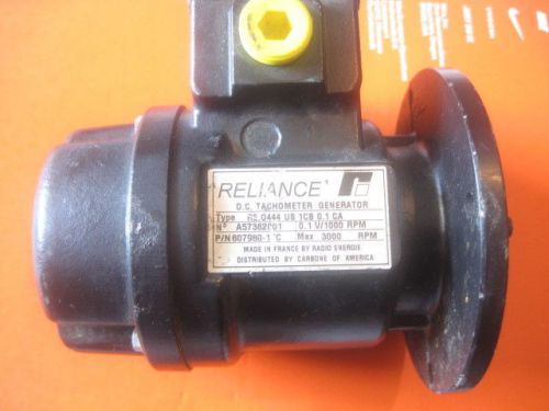 Reliance 607980-17c d.c. tachometer generator new for sale