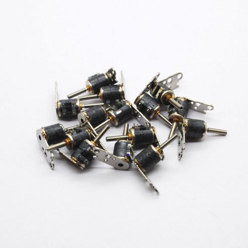 10pc DC 3-5V step angle 18 degree  2 Phase 4 Wire Micro Stepper Motor for camera