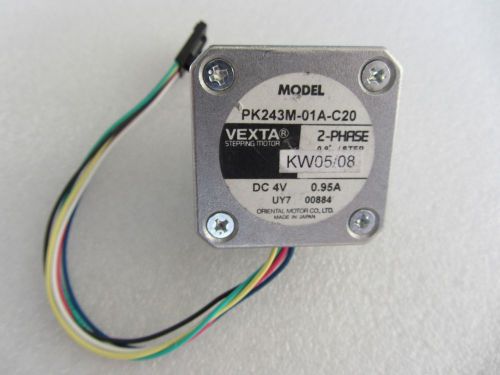 Vexta - pk243m-01a- pk series 2-phase step motor (0.9°) 4v, 0,95a-cnc,reprap for sale
