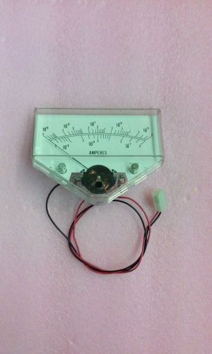 CROMPTON Metermaster CM51312 FS= 1 mA AMPERES Panel Meter