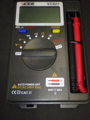 Digital multimeter compact pocket hard case vc921 vom industrial grade for sale