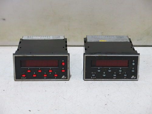 2 RED LION GEM2 DIGITAL COUNTERS/RATE INDICATORS, 115 VAC