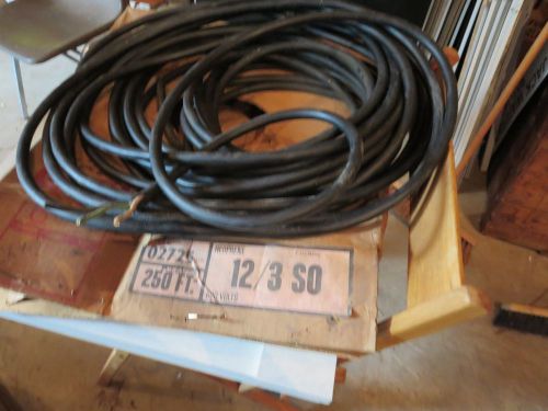 50&#039; 12/3 neoprene so wire 600v( 80cents per ft. cut to lenght )