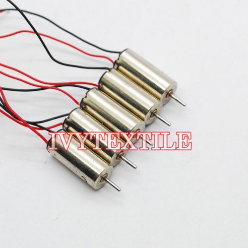 5pc 6x14mm 614 dc coreless motor 3.7v 35000rpm for helicopter model aircraft diy for sale