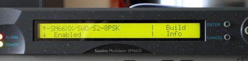 Dvb/dsng mpeg2/4 dvb-s/s2 modulator tandberg sm-6620 if output for sale