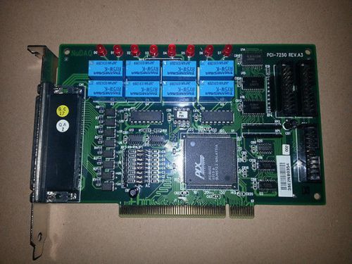 NuDAQ PCI-7250 REV.A3 8 Channel Digital Relay I/O PCI Card