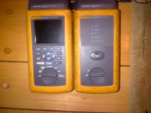 Fluke networks dsp 4000 cable tester / dsp 4000sr  (both units) for sale