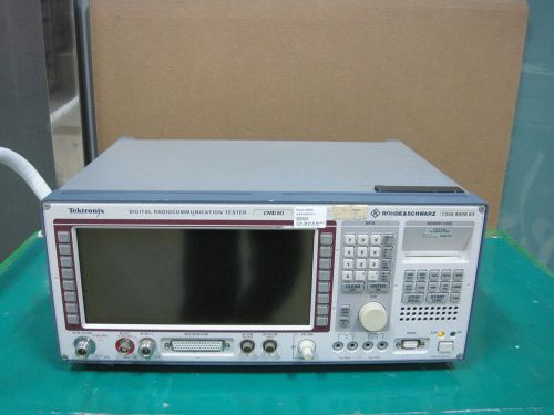 R&amp;s cmd80 digital radio communication tester (as-is&amp;just for parts) for sale