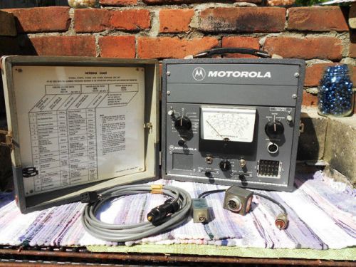 Vintage Motorola Portable 2-Way Communications Tester Model S1056A - Portland,OR
