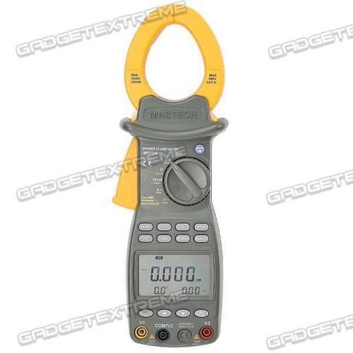 Mastech ms2205 3 phase power clamp meter power factor e for sale