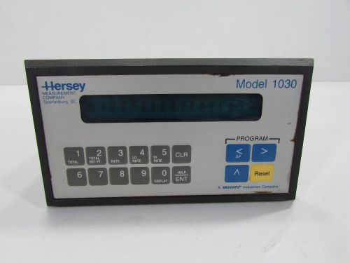 HERSEY MEASUREMENT 1030 P/N 57630-409 120VAC
