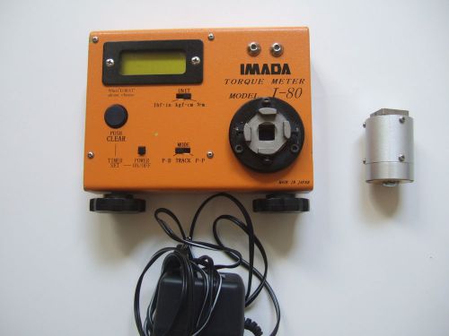 Imada torque meter tester made in japan i-80 + ow 20 + adapter  low price look for sale