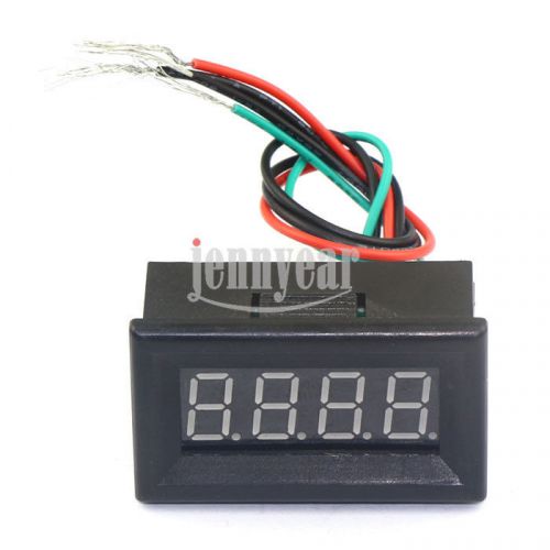 0.36&#034;0-300A DC Amperemeter Digital Panel Amp Meter Red LED Test Current Monitor