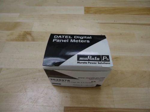 NEW Murata Digital Panel Meter, DMS-20PC-0-DCM-B-C, 4.5-20 VDC