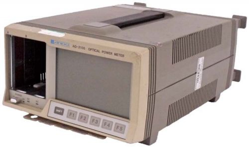 Ando aq-2105 portable 2-channel optical power meter mainframe unit gpib for sale