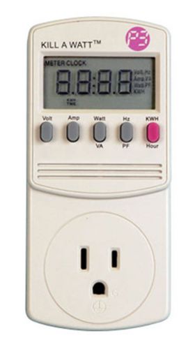 New Kill A Watt Appliance/Plug Load Electric Monitor Power Consumption