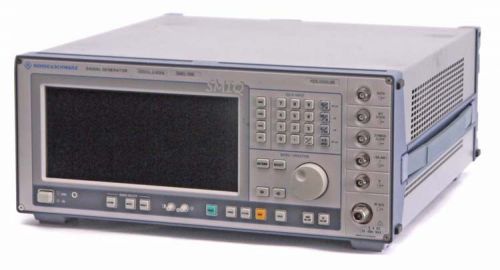 Rohde &amp; schwarz smiq06b vector signal generator 300khz-6.4ghz w/opt. b1/5/11/12 for sale