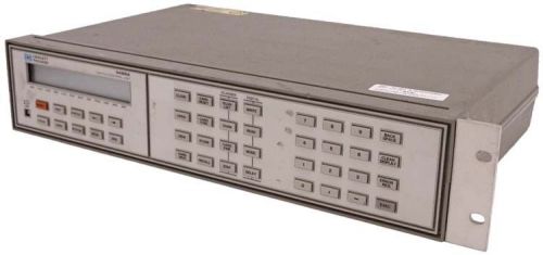 Hp agilent 3488a programmable hpib switch control unit mainframe chassis for sale