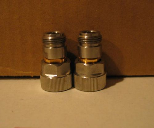 Amphenol APC-7 7MM to N-Type Female Adapter Connector Pair