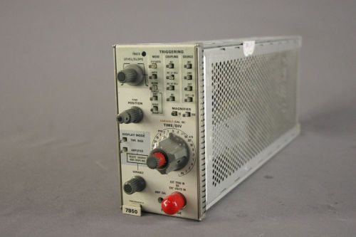 Tektronix 7B50 Oscilloscope Triggering Plug-In (100 MHz)