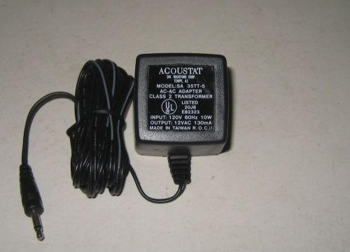 New Acoustat 12V 130mA AC Adapter Power Supply SA 35TT-5