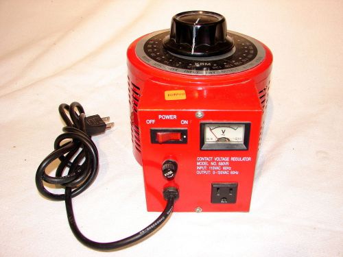 Krm model aeec variable ac auto-transformer variac with built in ac volt meter for sale