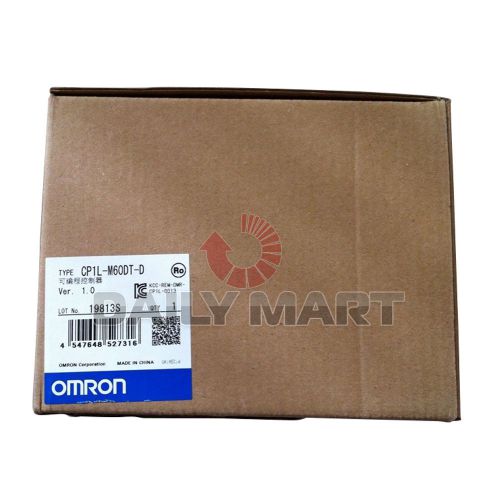 NEW Omron CP1L-M60DT-D CP1 PLC CPU Controllers, 36 IN, 24 NPN OUT, DC IN