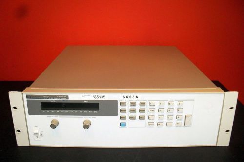 HP 6653A Programmable DC Power Supply, 0-35 Volts/ 0-15 Amps **SALE**