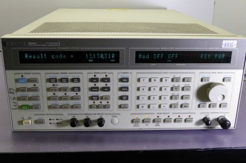 Hp 8665a 4.2 ghz rf signal generator options 001,004  parts or repair for sale