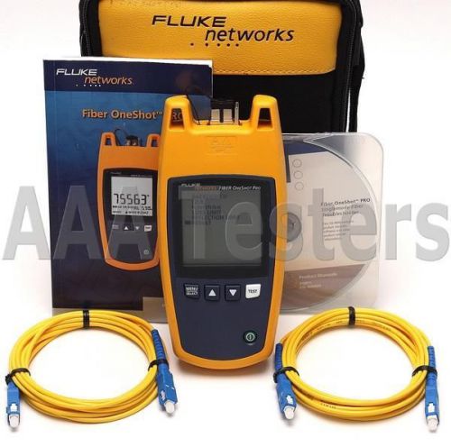 Fluke networks fibr-1-kitpro fiber oneshot pro sm fiber troubleshooter one shot for sale