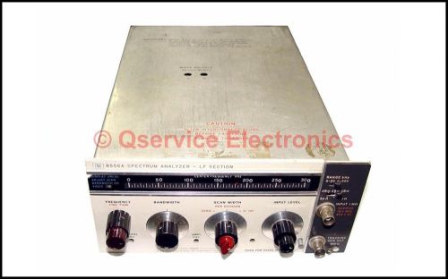 Hp - agilent 8556a spectrum analyzer lf section plug-in for sale