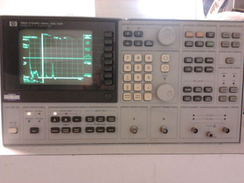Nice HP Dynamic Signal Analyzer 3562A,Dual CH,64 µHz-100 kHz,Fourier transform