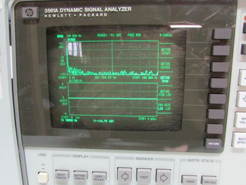 *  hp hewlett packard 3561a dynamic signal analyzer for sale