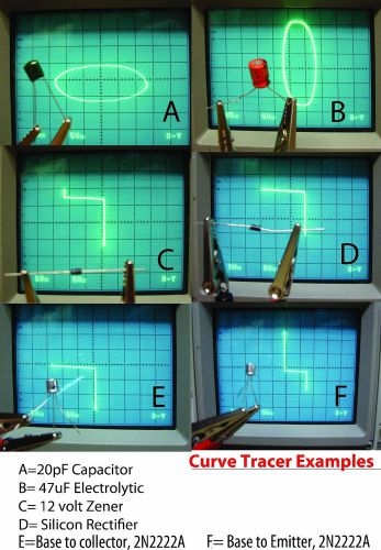 Transistor Diode Capacitor Curve Tracer,  Electronic Component Tester